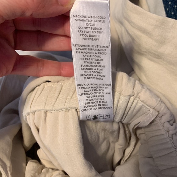 Women's Cream Jumpsuit - Picture 9 of 15